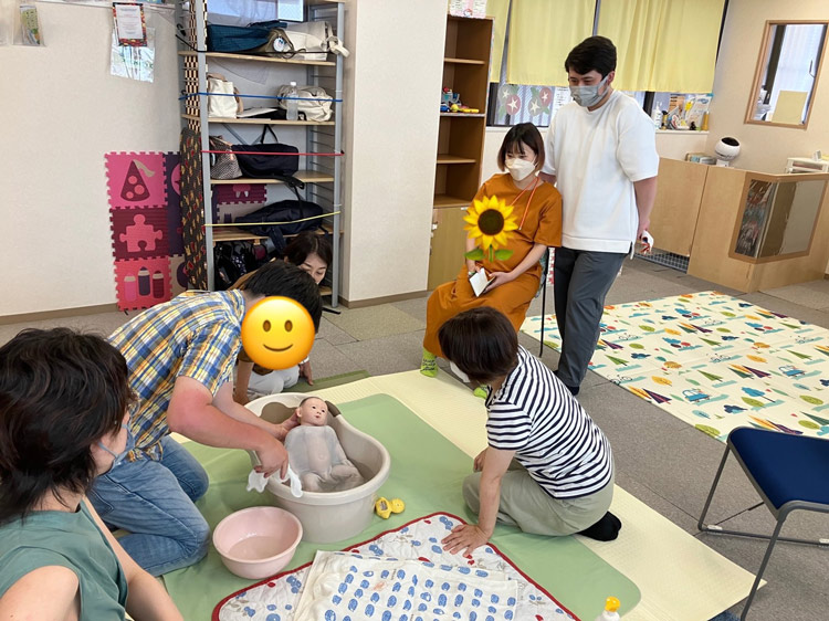 2023年7月キッズクラブにて